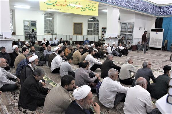 مراسم گرامیداشت شهید «مصطفی نبی لو»