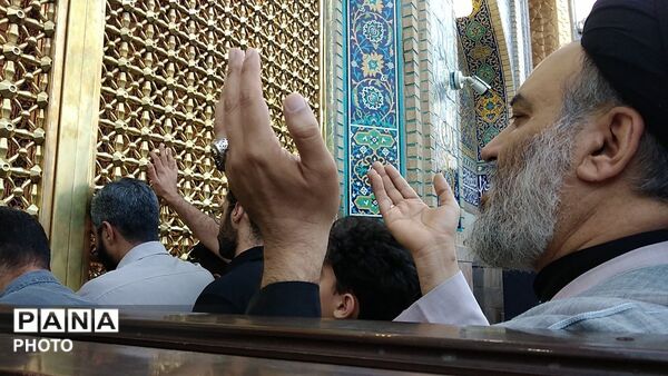 دعای پرفیض عرفه در حرم مطهر امام رضا (ع)