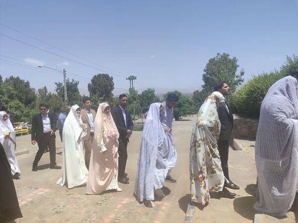 جشن ازدواج دانشجویی دانشگاه‌های تربت حیدریه