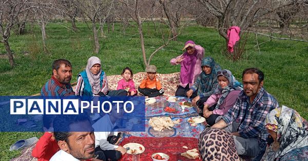 رویداد آیین باستانی سیزده بدر نیشابور در روز طبیعت از  قاب خبرنگاران پانا