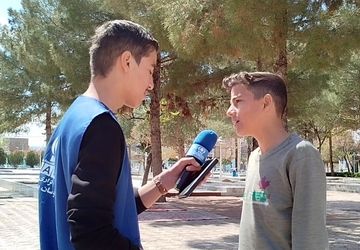 نوجوانان کاشمری از راهپیمایی روز قدس گفتند