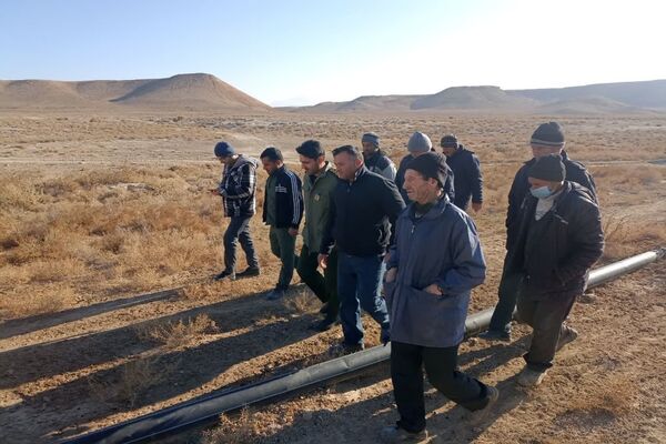 بازدید از قنات روستای پیشی دره جهت لایروبی
