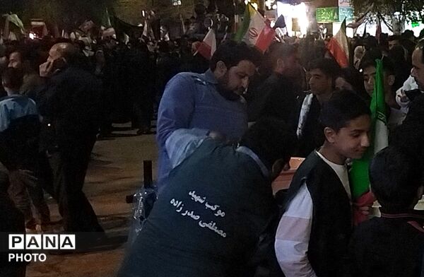 گذری بر موکب مردمی شهید مصطفی صدر زاده در یازدهمین شب از سال ۱۴۰۵