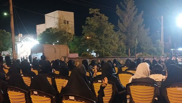 برگزاری مراسم عزاداری شب ششم ماه‌محرم در شهر نیم‌‌ور