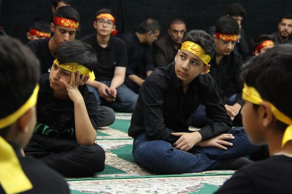 مراسم سوگواری احلی من العسل در شهرکرد
