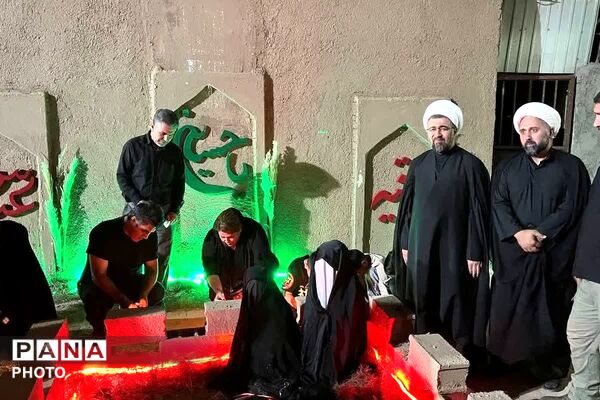 تجمع مردمی شهر صباشهر همزمان با مراسم شام غریبان  