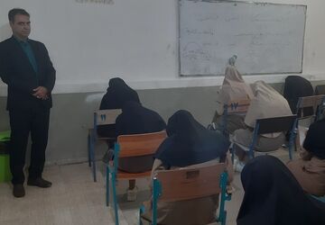 سنجش علمی دانش‌‌‌آموزان مینابی در ایستگاه پایانی 