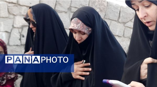 مراسم عطر افشانی مزار شهدای گمنام حبل نور کوهسنگی مشهد مقدس