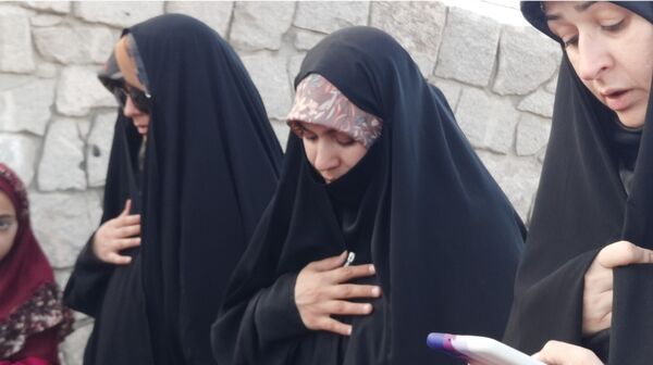 مراسم عطر افشانی مزار شهدای گمنام حبل نور کوهسنگی مشهد مقدس