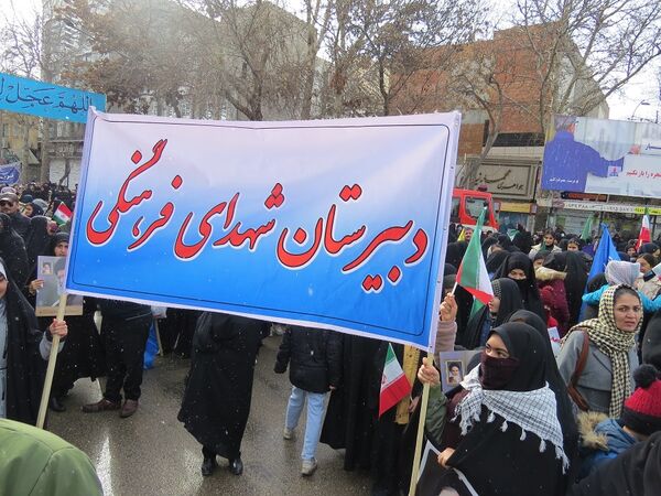 راهپیمایی باشکوه ۲۲ بهمن ماه شهرستان بجنورد 