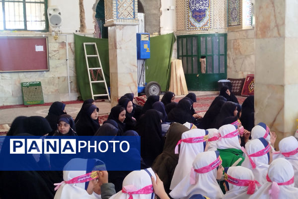 همایش نوگلان فاطمی در شهر بهمن