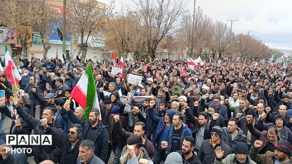 حضور پرشور مردم نورآباد دلفان در راهپیمایی روز جهانی قدس