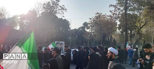 تشیع شهدای اقتدار جنگ رمضان در تهران