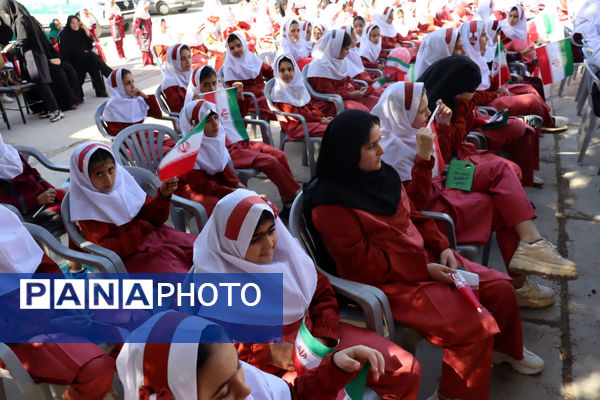 شکفتن لاله‌های دانش در دبستان حضرت رقیه کوهدشت؛ آغاز سال تحصیلی با شمیم ایثار و مقاومت