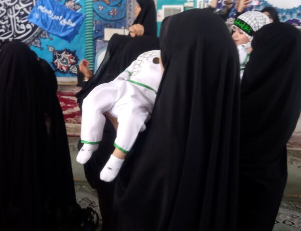 مراسم شیرخوارگان حسینی شهرستان بروجن