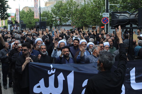حرکت دسته عزاداری رحلت امام خمینی 
