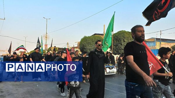 خروش کاروان پیاده‌روی یکصدهزار نفری «مشایه اهواز» 