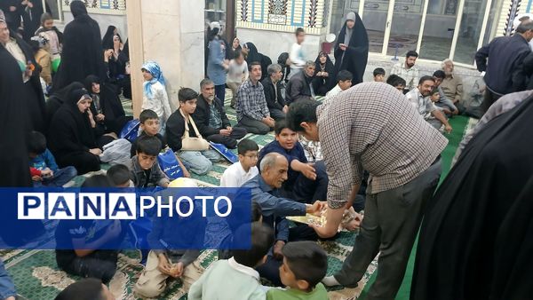 استقبال از خادمین حرم علی بن موسی الرضا در بن 