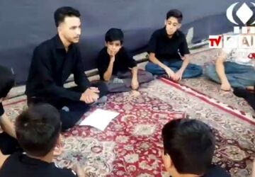 شروع به فعالیت هیئت نوجوانان قاسم بن الحسن در کانون لقمان کاشمر 