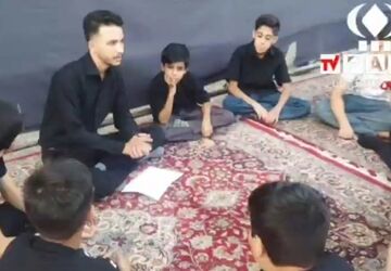 شروع به فعالیت هیئت نوجوانان قاسم بن الحسن در کانون لقمان کاشمر 