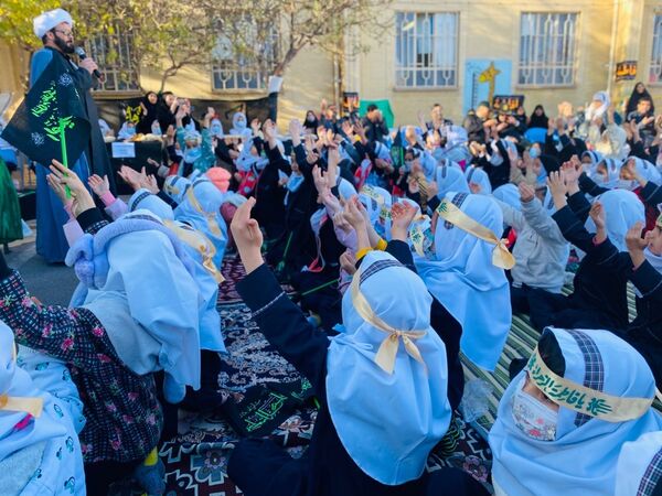 فاطمیه در مدرسه عصمت شهرستان باخرز