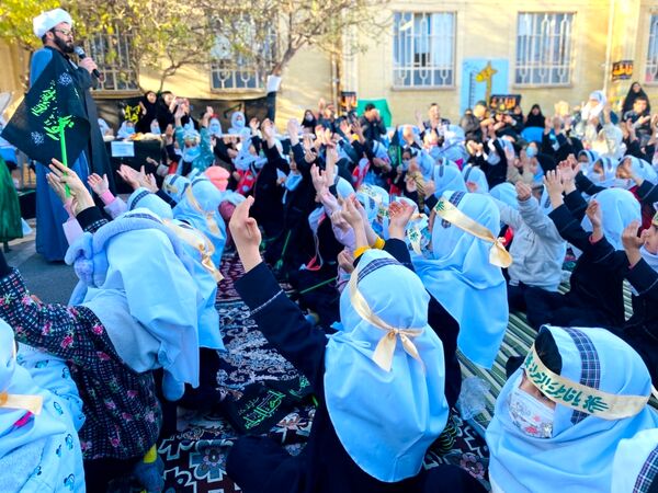 فاطمیه در مدرسه عصمت شهرستان باخرز