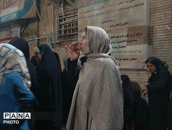 چایخانه حضرت زهرا(س) مهمان هفتاد و یکمین شب اجتماعات مردمی نیشابور