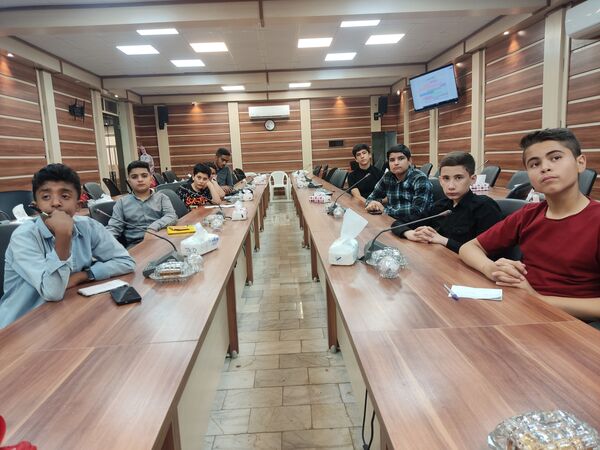 جلسه دوم دوره خبرنگار شو پسران