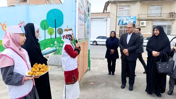 افتتاحیه اتاق بهداشت در دبستان دخترانه شاهد بندرترکمن