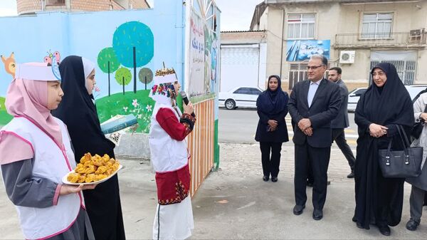 افتتاحیه اتاق بهداشت در دبستان دخترانه شاهد بندرترکمن