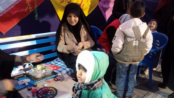 جشن خیابانی مهر علوی در شهرستان کاشمر 