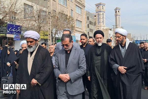 تشییع پیکر مطهر شهدای وطن در گلزار شهدای شهرستان ملارد