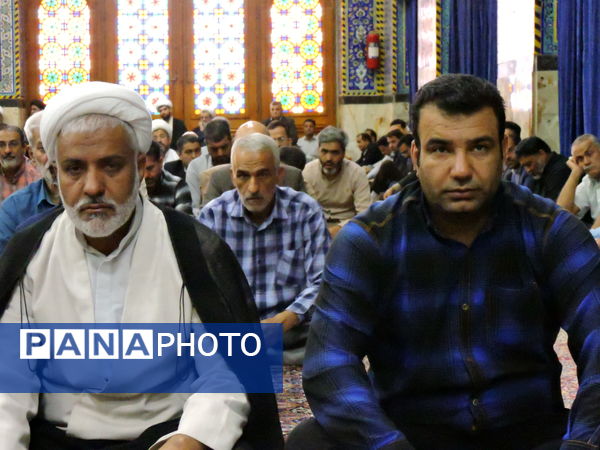 گرامیداشت شهدای هفته دولت در مسجد حظیره یزد