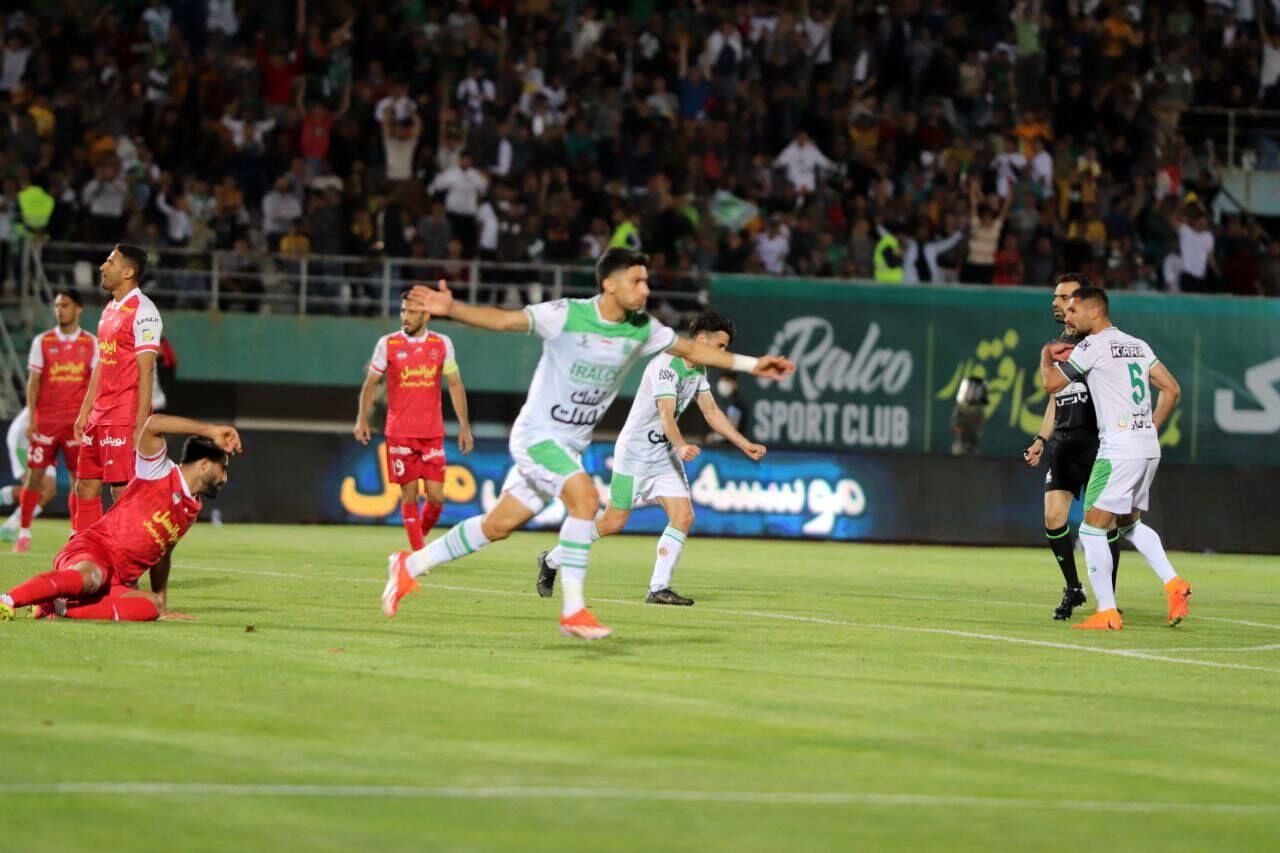 حذف پرسپولیس در مرحله یک هشتم نهایی جام حذفی