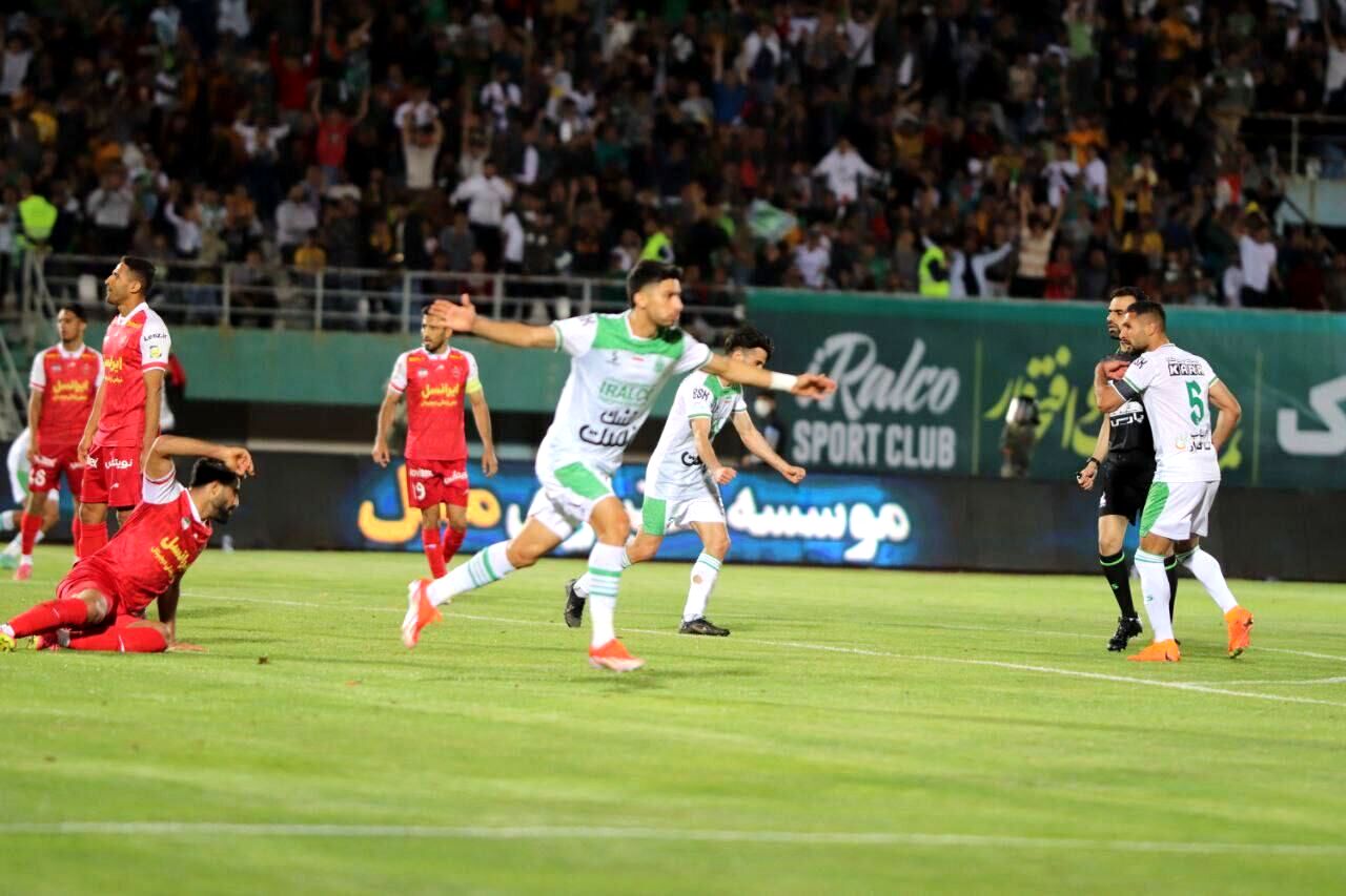 حذف پرسپولیس در مرحله یک هشتم نهایی جام حذفی