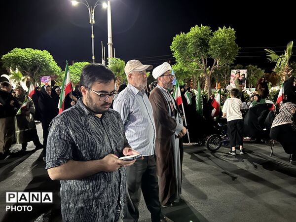نود و چهارمین شب راهپیمایی و تجمع مردمی در ساوجبلاغ 