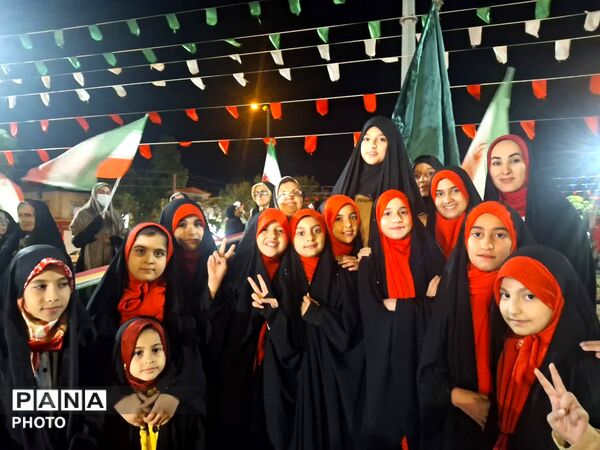 جشن میلاد امام موسی کاظم(ع) با حضور پرشور و متحد مردم