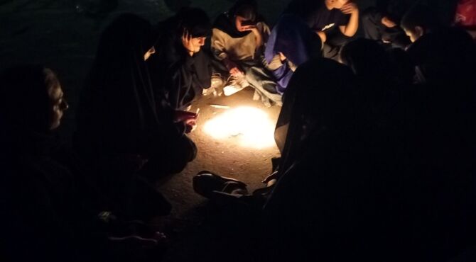 مراسم شب شام غریبان در بی بی شطیطه 