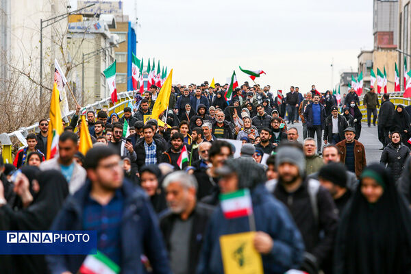راهپیمایی 22 بهمن ۱۴۰۴ - تهران (۱)