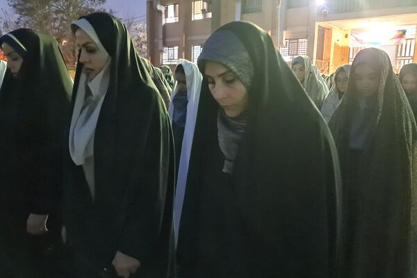 اردوی افطار تا سحر در دبیرستان دخترانه معرفت کهریزک 