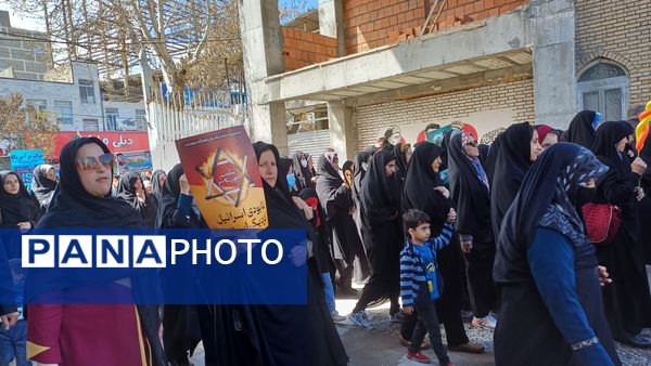راهپیمایی روز جهانی قدس در شیروان