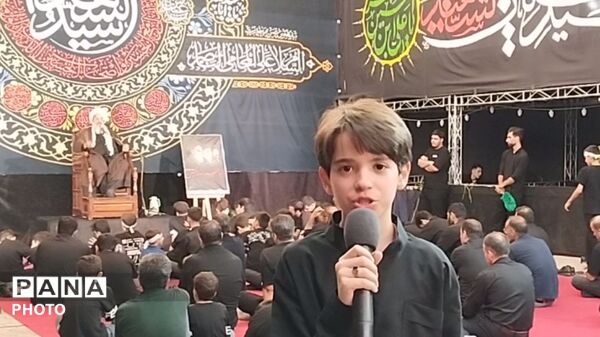 عشق و ارادت نوجوانان شهر هشتگرد به اباعبدالله الحسین(ع)