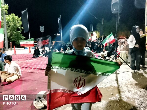 حال و هوای حسینیه شهدای شهر بار در اولین شب محرم 