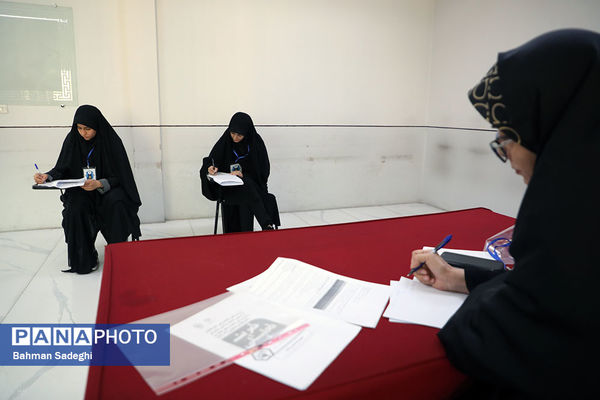 بازدید خبرنگاران از کانون‌های ارزیابی دانشجو‌معلمان ورودی 1403 دانشگاه فرهنگیان