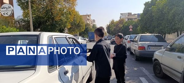 برپایی موکب دهه فاطمیه در اداره‌کل آموزش و پرورش استان فارس