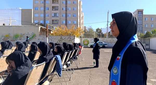 زنگ پدافند غیرعامل در مدارس ناحیه۲ زنجان