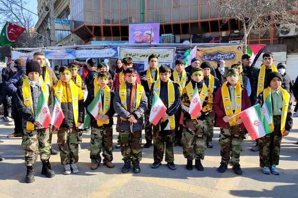 حماسه باشکوه راهپیمایی22 بهمن دراستان اردبیل 