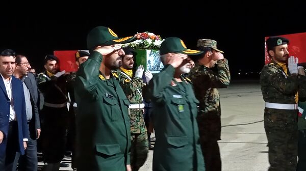 آیین استقبال از ۶ شهید گمنام در استان چهارمحال و بختیاری