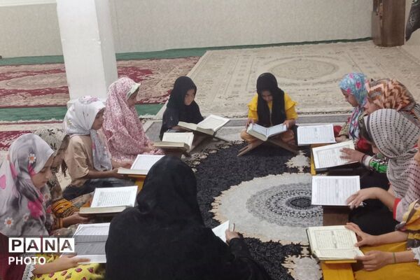 مسجد امام حسین (ع) شهرک گلشهر رودبارجنوب میزبان نوجوانان مشتاق کلام وحی 
