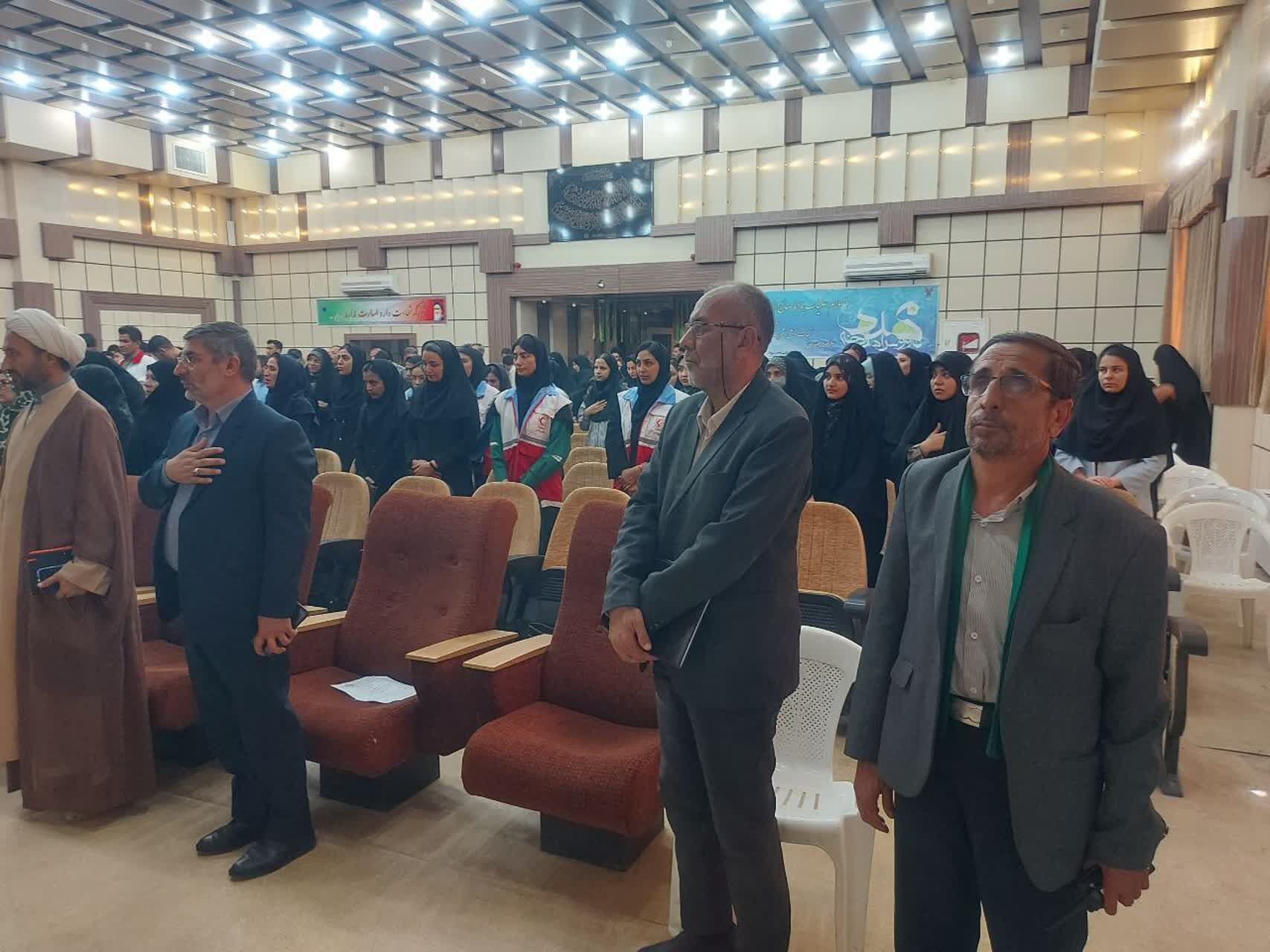 برگزاری چهارمین یادواره ۹ دانشجوی شهید شهرستان شیروان